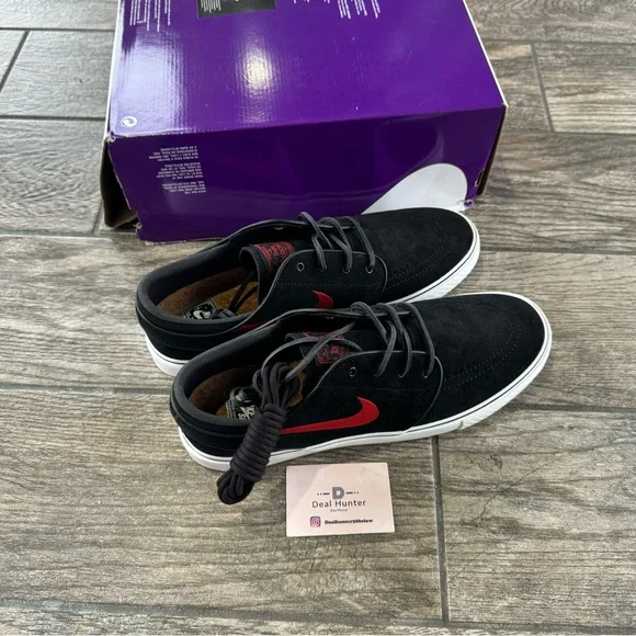 Brand New Nike SB Zoom Janoski OG+ Men's Shoes “University Red/Black” - Picture 7 of 13